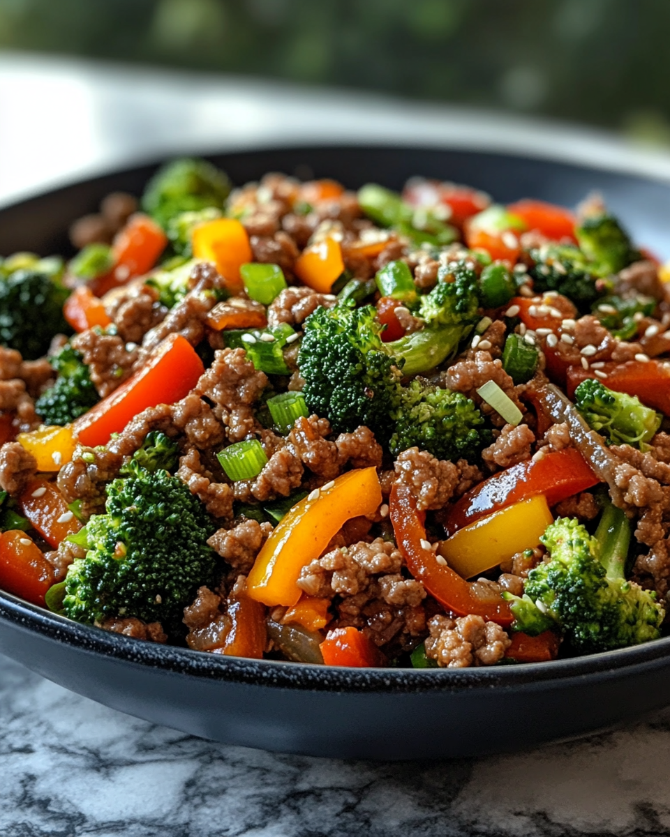 High Protein Ground Beef Stir Fry Meal 7 Quick Delicious