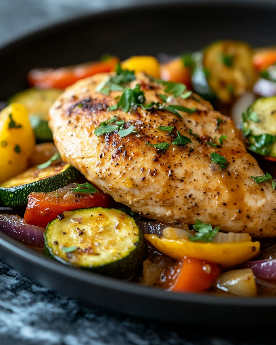 Chicken Zucchini Skillet: A Quick, Healthy One-Pan Wonder