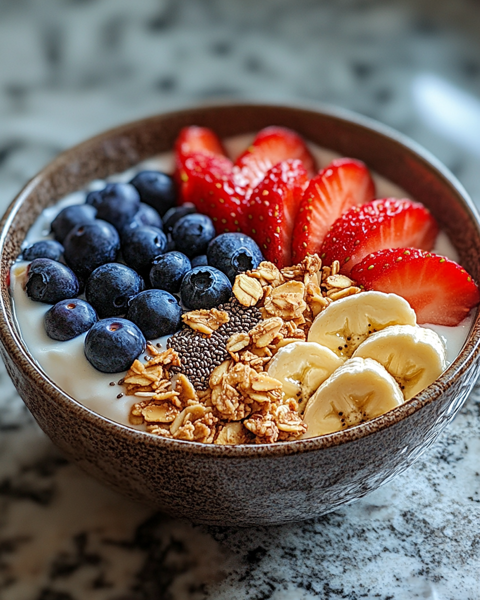 Healthy Yogurt Snack Bowl
