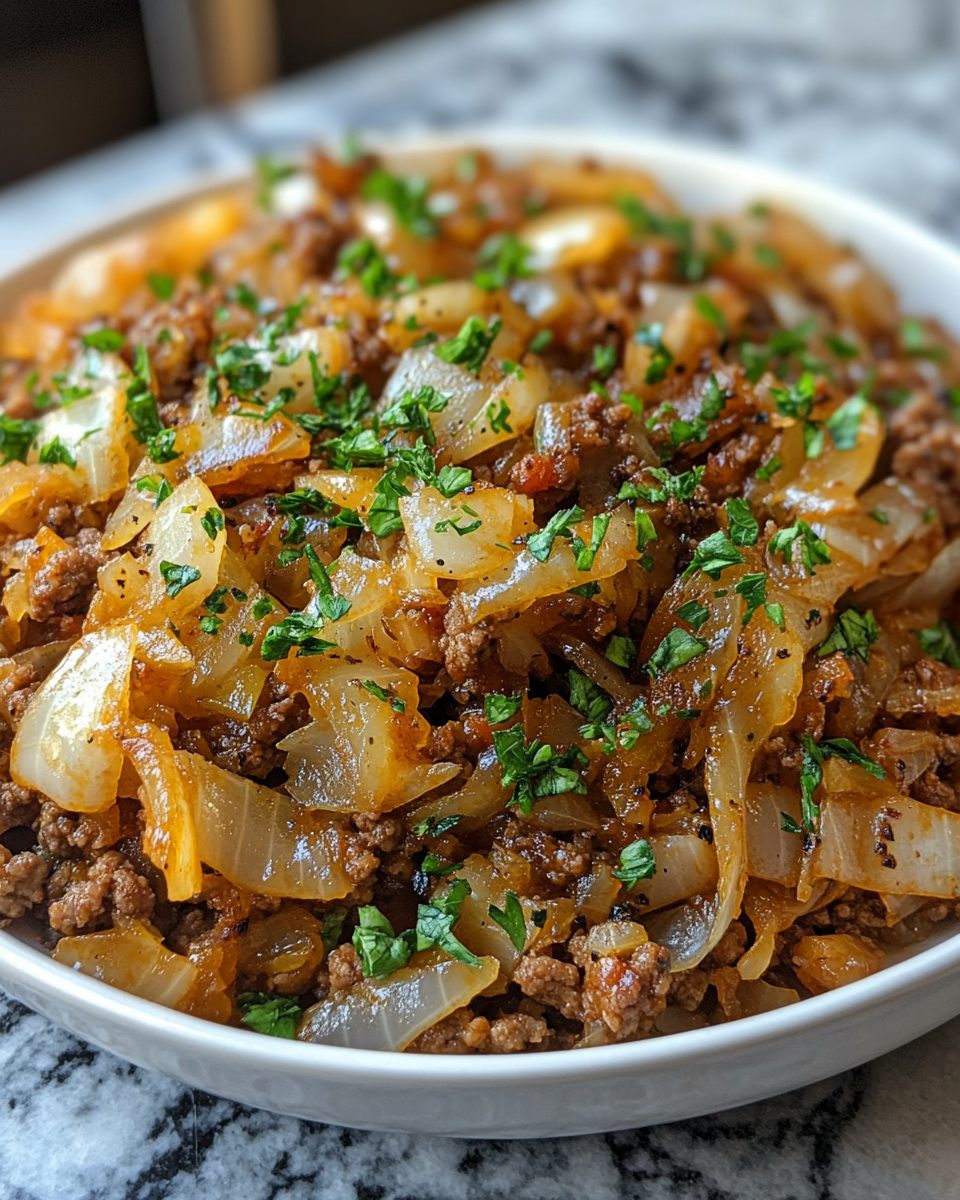 Ground Beef Cabbage Skillet